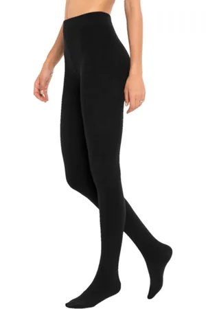 Merkloos Dames Thermo Panty / Maillot - Zwart - L/XL (802)