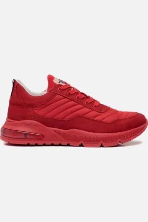 Red Rag Sneakers Suede