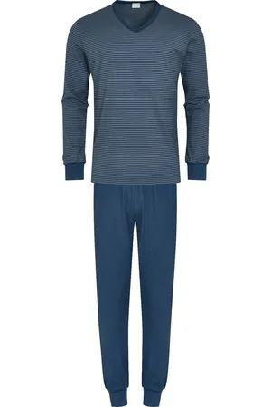 Mey Tweedelige Pyjama Cardwell Heren 34027 664 neptune 54