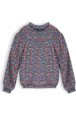 NoNo Meisjes blouse floral - Tanily - Ensign