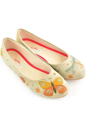 Goby Insects - Ballerinas - Flats - Hoge kwaliteit - Handmade - Meisjesprint