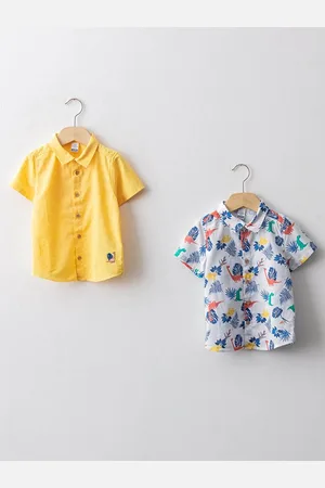 Civil Tweedelige dino overhemd set jongens - Babykleding