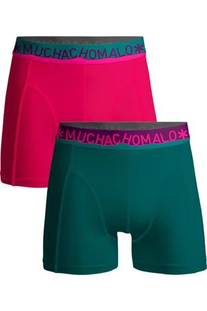 Muchachomalo Heren Boxershorts 2 Pack - Normale Lengte - XL - 95% Katoen - Mannen Onderbroek met Zachte Elastische Tailleband