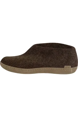 Glerups Dames en Heren slippers Leren zool