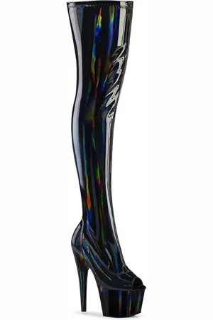 Pleaser ADORE-3011HWR Plateau Overknee Laarzen - US 14 - 45 Shoes