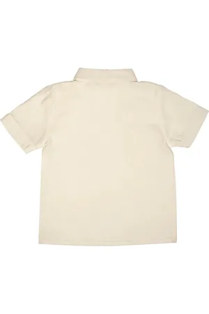 baje studio Lion linnen blouse natural | Baje 134-140