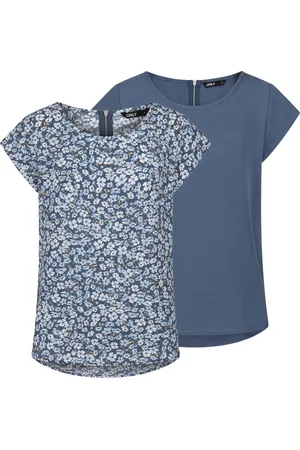 ONLY ONLVIC LIFE S/S MIX TOP 2PK PTM - Meisjes - Blouses