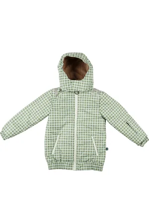 Ducksday Winterjas met teddy fleece voor kinderen - waterdicht – winddicht - unisex - Groovy - 134/140
