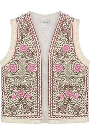 Summum Woman 9s110-11729 - Gilet Embroidered Velours