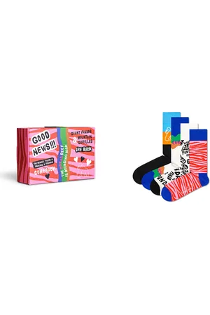 Happy Socks XWWF09-0200 WWF 4-Pack Gift Set - maat 41-46