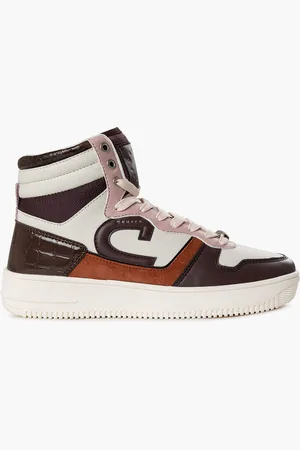 Cruyff Campo High Lux - Sneaker - Bruin/Wit/Mauve