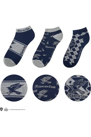 Cinereplicas Ravenclaw / Ravenklauw enkelsokken set - Harry Potter