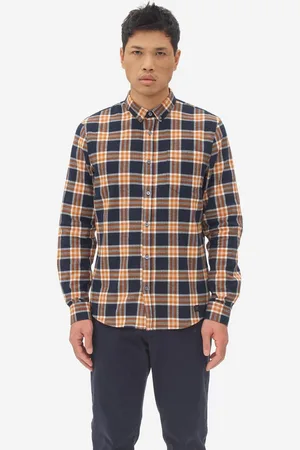 Nowadays Light Brushed Check Shirt Heren