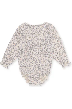 Konges Sløjd Konges Sløjd - Coco Smock Romper met Print - Rompertjes - 6 mnd