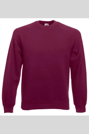 Fruit Of The Loom Classic Raglan Sweater - - M