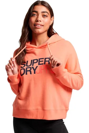 Superdry Sportwear Logo Boxy hoodie - Dames - Hoodies