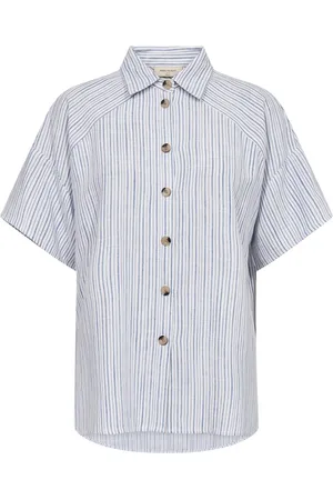 Freequent Blouse Fqlavara Shirt 204038 Briliant White Dames