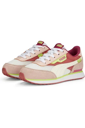 PUMA Future Rider Splash Ps Sneakers Roze EU 32 1/2 Jongen