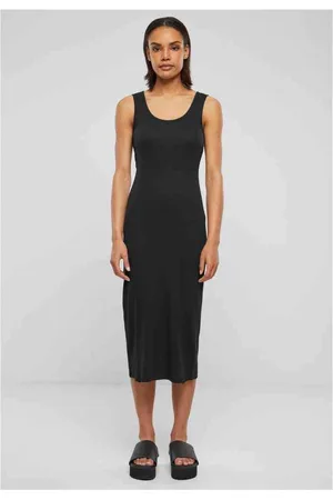 Urban classics Rib Top Lange jurk - XS