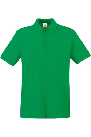 Fruit Of The Loom Polo shirt premium van katoen voor heren - Polo t-shirts voor heren S (EU 48)