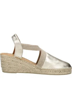 Toni Pons Tossa Leren Dames Espadrilles Plati