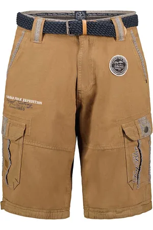 Canadian Peak Heren Bermuda Met Riem Pailletteak Beige - S