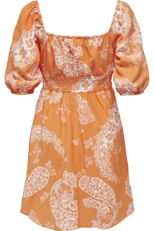 ONLY ONLBELLA LINEN 2/4 DRESS PTM Dames Jurk