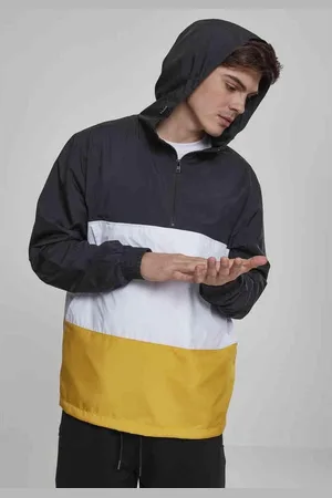 Urban classics Color Block Pullover Jas - S