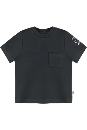 Ducky Beau Shortsleeve - Baby Shirt - Grijs - Jongens