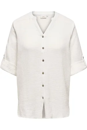 ONLY CARTHEIS 3/4 LONG SHIRT WVN Dames Blouse