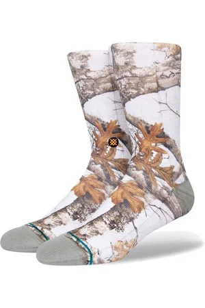 Stance Edge Crew Sokken - White