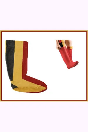 Merkloos Fleece sokken - fleece sokken voor in rubberen laarzen - S - maat 32-35