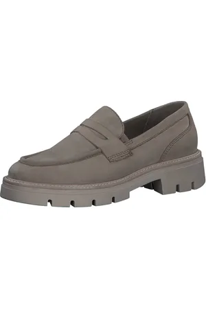 Marco Tozzi MT Leather sock and Lining Dames Slipper - NUBUCK