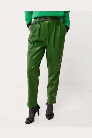 Mexx Pu Pants Green