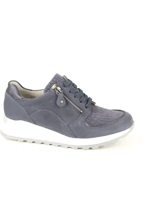 Waldläufer Waldlaufer Orthotritt Sneaker H64007 334 217 H Marine Donkerblauw