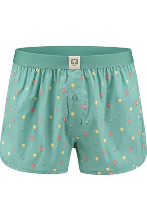 A-dam Daan - Boxershort - Katoen - Onderbroek - Ondergoed - Heren - Licht Groen - XL