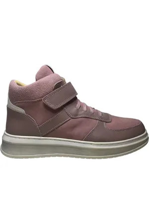 Naturino Otzar - mt 38 - elastiek /velcro effen hoge lederen sneakers