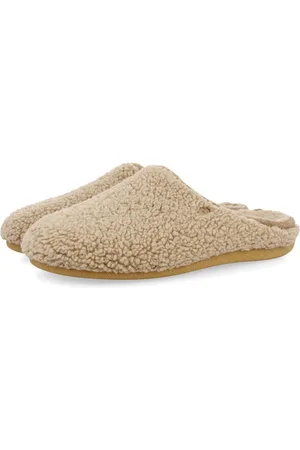 HOT POTATOES 92093 Sloffen Dames - Taupe