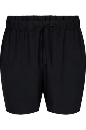 Zizzi MFIKKA, SHORTS Dames Broek - Black