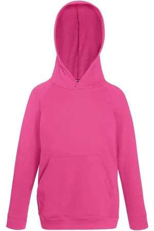 Fruit Of The Loom Kinderen Unisex Lichtgewicht Sweatshirt Met Capuchon / Hoodie