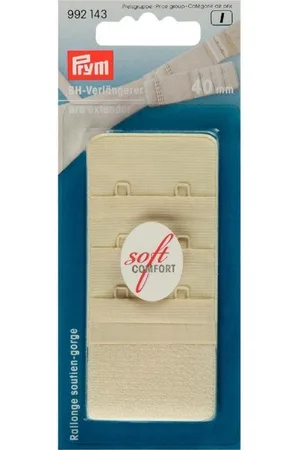 Prym BH verlengstuk 2 haakjes 40mm - BH verlenger - Tussenstukje - 40
