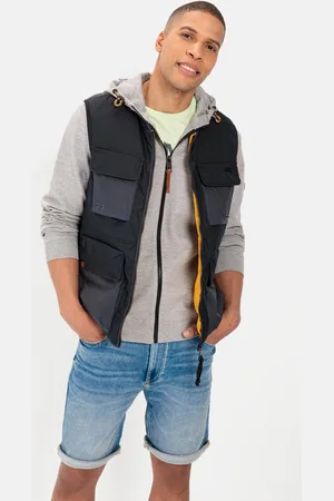 Camel Active Gilet met opgezette zakken