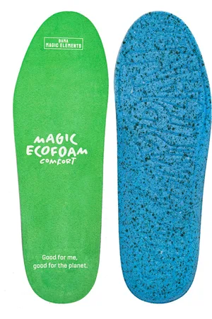 Bama Magic Soft Comfort Sole, met Ecofoam voor zacht dempingscomfort, met micro luchtkamers, groen/blauw, wasbaar - 35_36