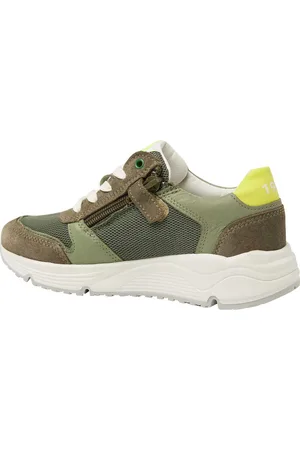 Kipling FINLAY - sneakers jongens maat 35 - groene sneakers jongens