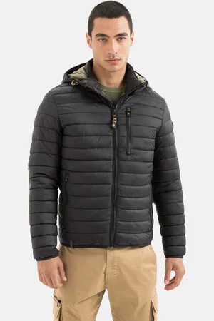 Camel Active Gewatteerde blouson van gerecycled nylon