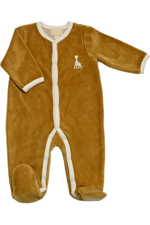 Sophie de Giraf Boxpakje - velours - camel - - 1 Maand - 54 cm