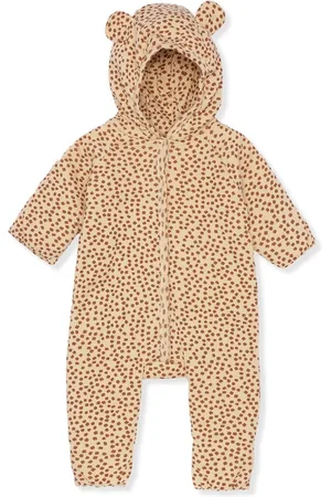 Konges Sløjd Konges Sløjd - Newborn Onesie met Capuchon - Jassen