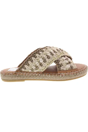 DWRS Dames Slippers Casablanca White/taupe