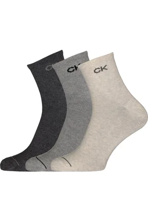 Calvin Klein Herensokken Nick (3-pack) - hoge enkelsokken - drie tinten