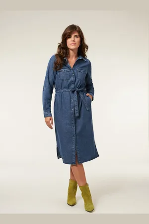Miss Etam Dames Jurk denim DUNYA - Regulier